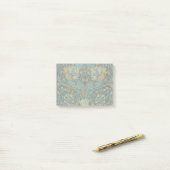 William Morris Gouden Kamperfoelie Bloem Behang Post-it® Notes (Op bureau)