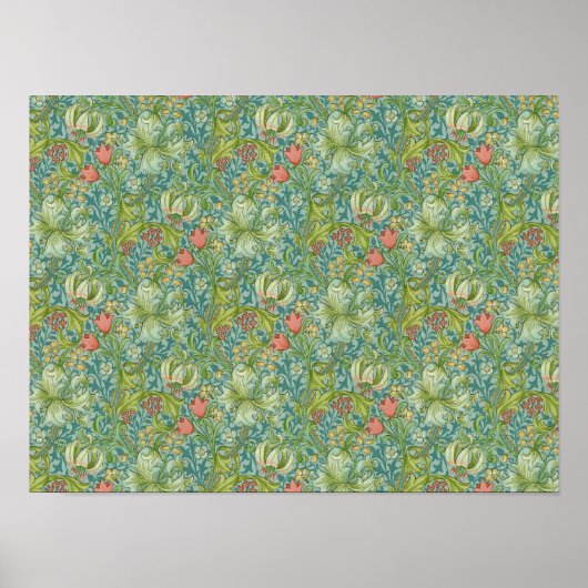 William Morris "Gouden Lelie" 1 Poster (Voorkant)