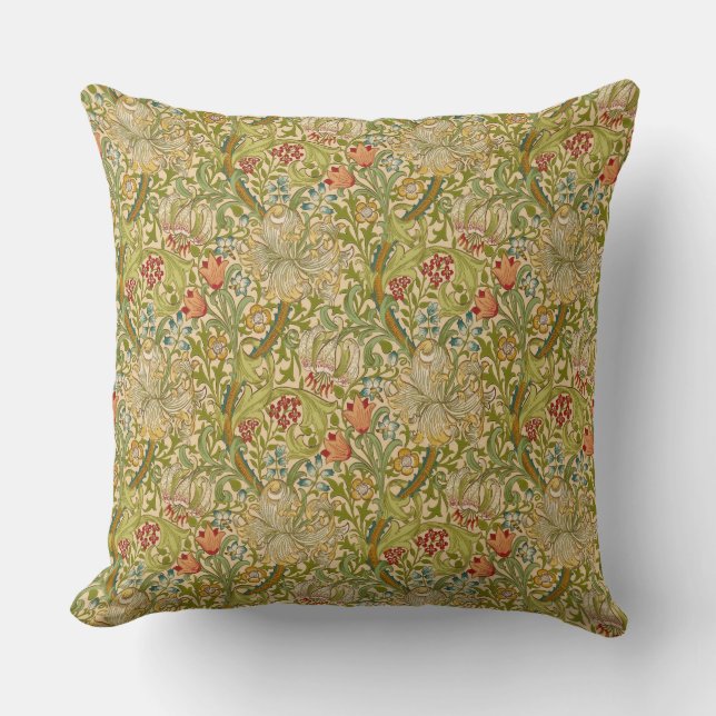 William Morris "Gouden Lelie" 2 Kussen (Voorkant)