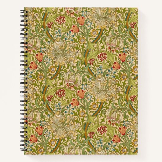 William Morris "Gouden Lelie" 2 Notitieboek (Voorkant)