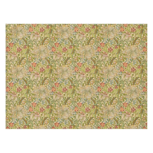 William Morris "Gouden Lelie" 2 Tafelkleed (Voorkant (Horizontaal))