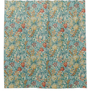William Morris "Gouden Lelie" 3 Douchegordijn
