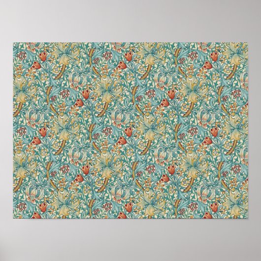 William Morris "Gouden Lelie" 3 Poster (Voorkant)