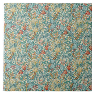William Morris "Gouden Lelie" 3 Tegeltje