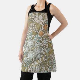 William Morris Gouden Lelie Blauw Goud Klassiek Schort