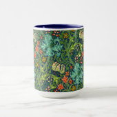 William Morris Gouden Lelie Bloempatroon Mok (Midden)