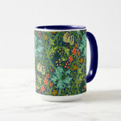 William Morris Gouden Lelie Bloempatroon Mok (Voorkant rechts)