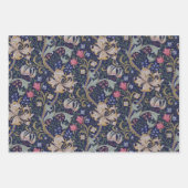 William Morris, Gouden Lelie Inpakpapier Vel (Voorkant 2)