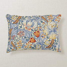 William Morris Gouden Lelie Victoriaans Behang Accent Kussen
