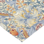 William Morris Gouden Lelie Victoriaanse Botanisch Tafelkleed (Gekanteld)