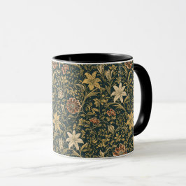 William Morris Gouden Lelie Vintage Pre-Raphaelite Mok