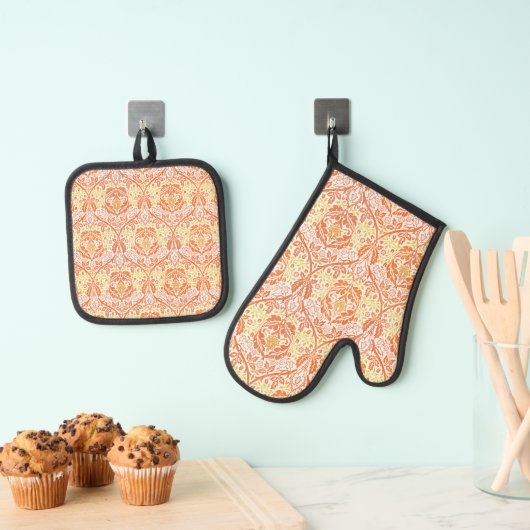 William Morris, Gouden Tak, Ovenwant & Pannenlap Set (Insitu(Ophanging))