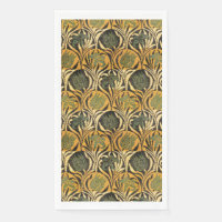 William Morris Gouden Tulp Lelie Vintage Behang