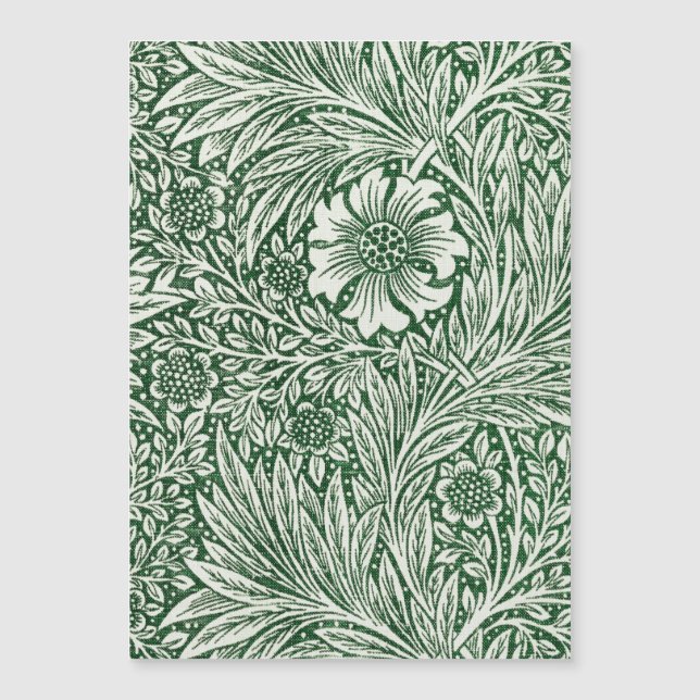 william morris goudsbloem groen bloem (Voorkant)