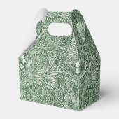 william morris goudsbloem groen bloem bedankdoosjes (Achterkant)