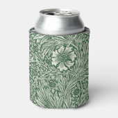 william morris goudsbloem groen bloem blikjeskoeler (Blikje Voorkant)