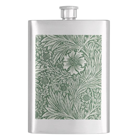 william morris goudsbloem groen bloem flacon (Voorkant)