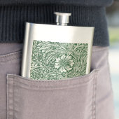 william morris goudsbloem groen bloem flacon (Voorbeeld)