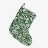 william morris goudsbloem groen bloem kleine kerstsok (Voorkant (Hangend))