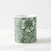 william morris goudsbloem groen bloem koffiemok (Center)