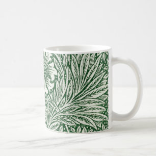 william morris goudsbloem groen bloem koffiemok