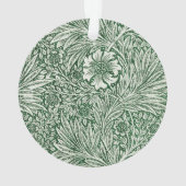 william morris goudsbloem groen bloem ornament (achterkant)