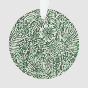 william morris goudsbloem groen bloem ornament