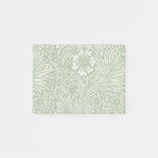 william morris goudsbloem groen bloem post-it® notes (Voorkant)