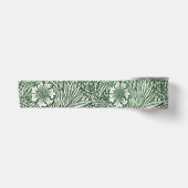 william morris goudsbloem groen bloem satijnen lint (Voorkant)
