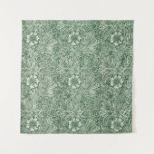 william morris goudsbloem groen bloem wandkleed (Voorkant)