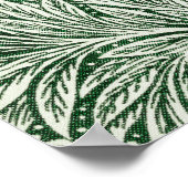 william morris goudsbloem groene bloem bloem wallp poster (Hoek)
