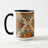 William Morris goudsbloem Vintage bloemmotief Mok (Links)