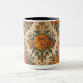 William Morris goudsbloem Vintage bloemmotief Mok (Midden)