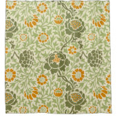 William Morris' Grafton (1883) beroemd patroon Douchegordijn (Voorkant)
