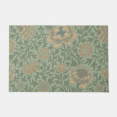 William Morris Grafton bloempatroon saliegroen Deurmat (Voorkant)