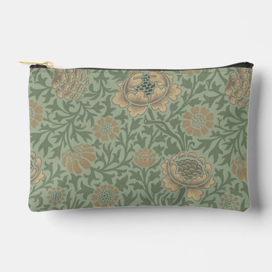 William Morris Grafton bloempatroon saliegroen Etui (Voorkant)