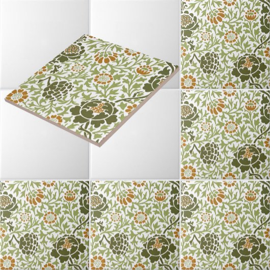 William Morris Grafton Bloempatroon Tegeltje