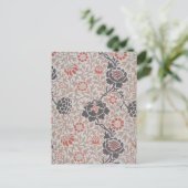 William Morris Grafton Botanic Art Design Briefkaart (Staand voorkant)
