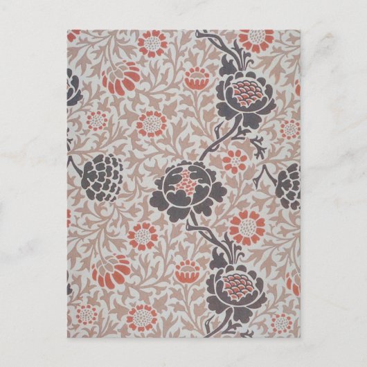 William Morris Grafton Botanic Art Design Briefkaart (Voorkant)