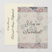 William Morris Grafton Botanic Art Design Kaart (Voorkant / Achterkant)