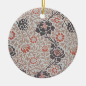 William Morris Grafton Botanic Art Design Keramisch Ornament (Voorkant)