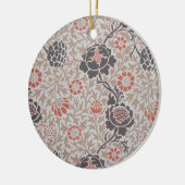 William Morris Grafton Botanic Art Design Keramisch Ornament (Links)