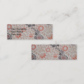 William Morris Grafton Botanic Art Design Mini Visitekaartje (Voorkant / Achterkant)