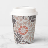 William Morris Grafton Botanic Art Design Papieren Bekers (Achterkant)