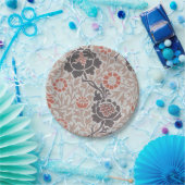 William Morris Grafton Botanic Art Design Papieren Bordje (Feest)