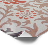 William Morris Grafton Botanic Art Design Poster (Hoek)