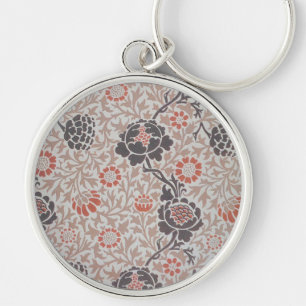 William Morris Grafton Botanic Art Design Sleutelhanger