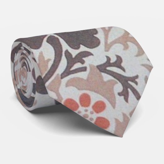 William Morris Grafton Botanic Art Design Stropdas (Opgerold)