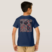 William Morris Grafton Botanic Art Design T-shirt (Achterkant volledig)