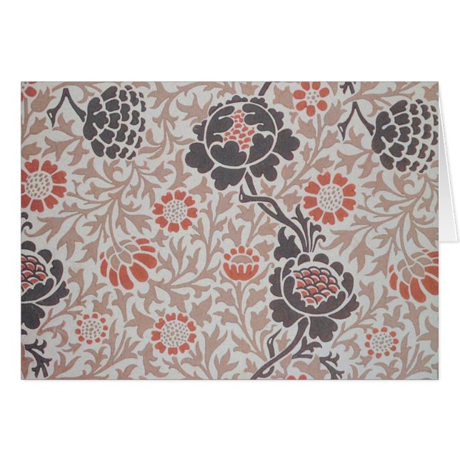 William Morris Grafton Botanische Kunst Design (Voorkant Horizontaal)